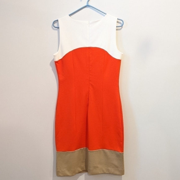 banana Republic sleeveless fitted dress sz 6 - Picture 4 of 7